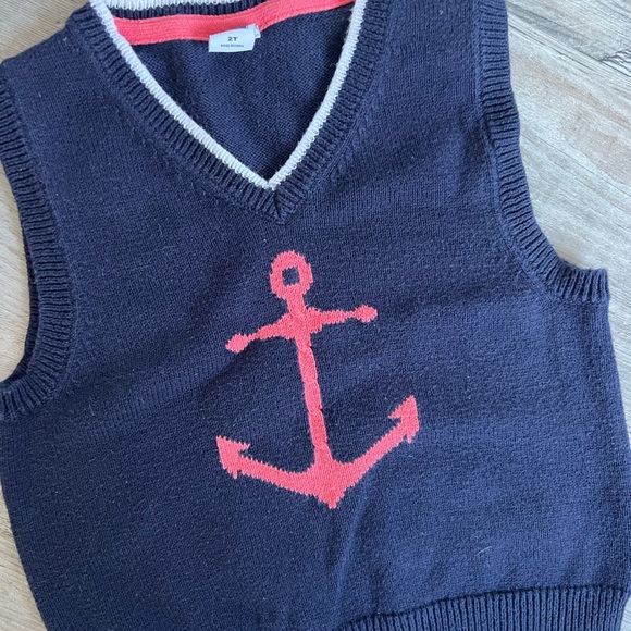 Janie and Jack Summer Bundle with Cabana Tops, Shirts and Shorts - Picture 4 of 5